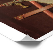 Trompe L'Oeil Zusammensetzung Poster (Ecke)