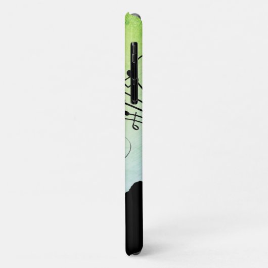 Trompet Abschnitt Grüne Musik Case-Mate iPhone Hülle (Hinten/Links)