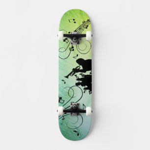 Trompet Abschnitt Grüne Musik Skateboard