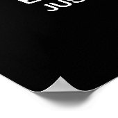 Trompet...alles andere ist nur eine Begleitung Poster (Ecke)