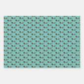 Trompet Brass Musical Design Geschenkpapier Set (Vorderseite 3)