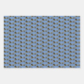 Trompet Brass Musical Design Geschenkpapier Set (Vorderseite 2)