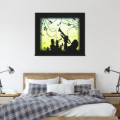 Trompet Horn - Museo Cantonale d'Arte Leinwanddruck (Insitu (Schlafzimmer))