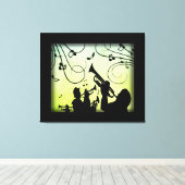 Trompet Horn - Museo Cantonale d'Arte Leinwanddruck (Insitu (Holzboden))