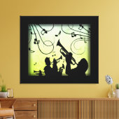 Trompet Horn - Museo Cantonale d'Arte Leinwanddruck (Insitu (Wohnzimmer))