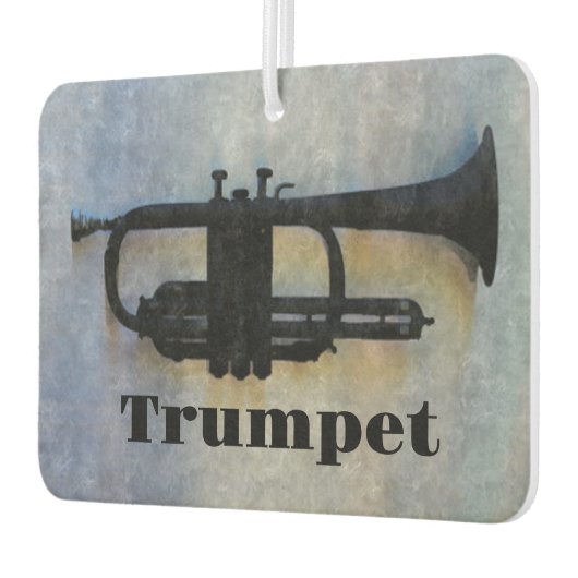 Trompet Jazzy Musical Instrument Autolufterfrischer (Links)