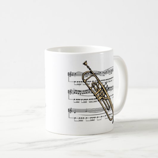 Trompet musical 11 B Kaffeetasse (VorderseiteRechts)