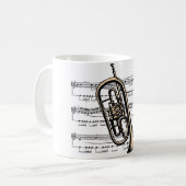 Trompet musical 12 B Kaffeetasse (Vorderseite Links)