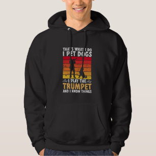 Trompet Musical Instrument Trumpeter Hunde Trumpet Hoodie