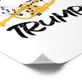 Trompet-Musikinstrument | Trumpet Band Geschenk Poster (Ecke)