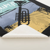 Trompet Retro Style Music Sherpadecke (3/4)