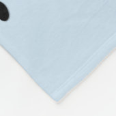 Trompet Section Blue Music Fleecedecke (Ecke)