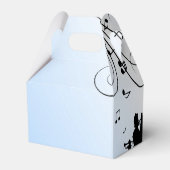 Trompet Section Blue Music Geschenkschachtel (Rückseite)