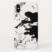 Trompet Section Jazz Music Case-Mate iPhone Hülle (Rückseite)