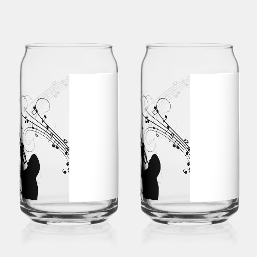 Trompet Section Jazz Music Dosenglas (Links)