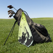 Trompet Section Jazz Music Golfhandtuch (Gras)