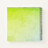 Trompet Section Jazz Music Green Notizblock (Rückseite)