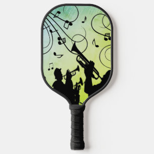 Trompet Section Jazz Music Green Pickleball Schläger