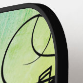 Trompet Section Jazz Music Green Pickleball Schläger (Linke Seite)