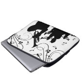 Trompet Section Jazz Music Laptopschutzhülle (Vorne Knopf)