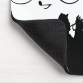 Trompet Section Jazz Music Mousepad (Ecke)