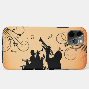 Trompet Section Jazz Music Orange Case-Mate iPhone Hülle