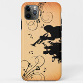 Trompet Section Jazz Music Orange Case-Mate iPhone Hülle (Rückseite)