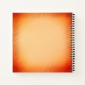 Trompet Section Rustic Music Notebook Notizblock (Rückseite)