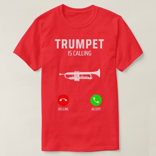 Trompete 1 T-Shirt (Design vorne)