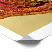 Trompete aus Staat, wahrscheinlich George III., un Poster (Ecke)