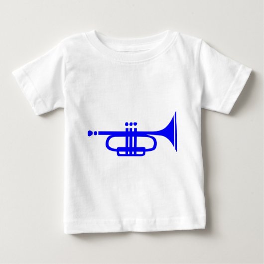 Trompete Baby T-shirt (Vorderseite)