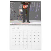 Trompete-Ball [abwechselnder Entwurf 3] Kalender (Mär 2027)