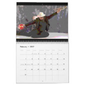 Trompete-Ball [abwechselnder Entwurf 3] Kalender (Feb 2027)