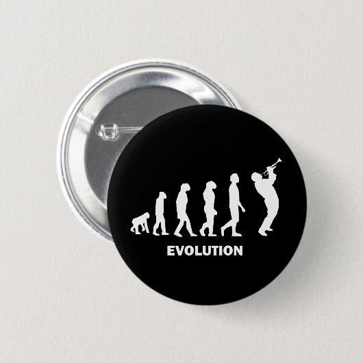 Trompete Button (Vorne & Hinten)