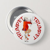 Trompete Button (Vorne & Hinten)