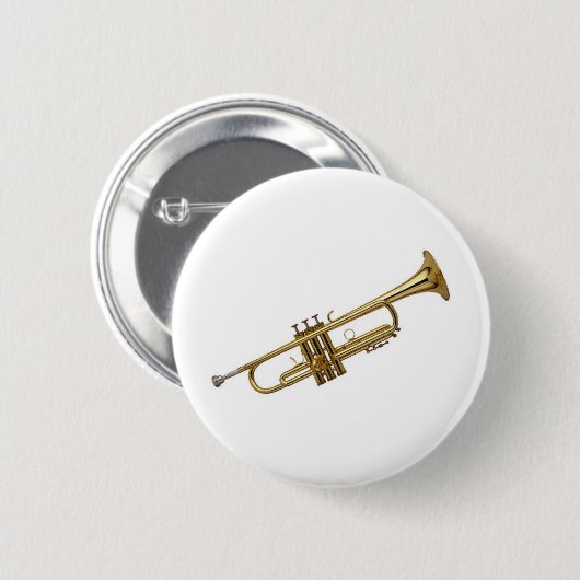 Trompete Button (Vorne & Hinten)