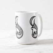 Trompete des Mondes Kaffeetasse (VorderseiteRechts)