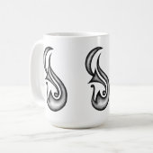 Trompete des Mondes Kaffeetasse (Vorderseite Links)