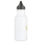 Trompete Edelstahlflasche (Links)