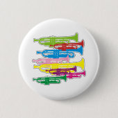 Trompete-Farben Button (Vorderseite)