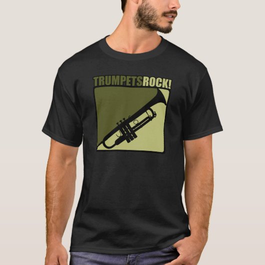 Trompete-Felsen! T-Shirt (Vorderseite)