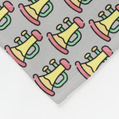 Trompete Fleecedecke (Ecke)