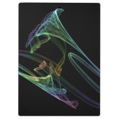 Trompete-Fraktal Klemmbrett (Rückseite)