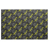 Trompete-Gewebe-Dunkelheit Stoff (Fat Quarter (45,7 x 55,9 cm))