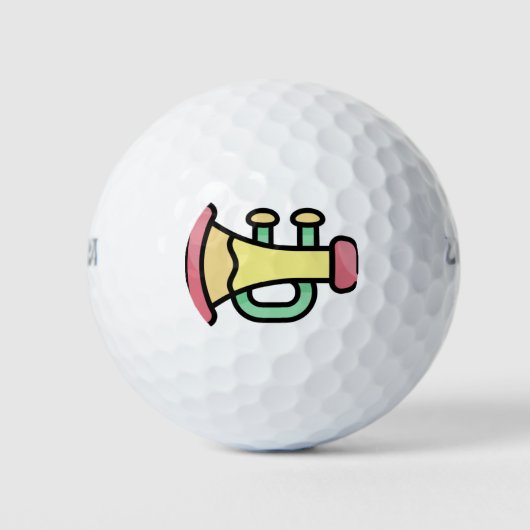 Trompete Golfball (Vorderseite)