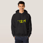 Trompete Hoodie (Vorne ganz)