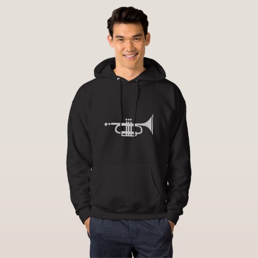 Trompete Hoodie (Vorne ganz)