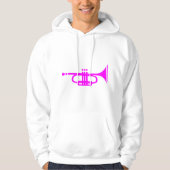 Trompete Hoodie (Vorderseite)