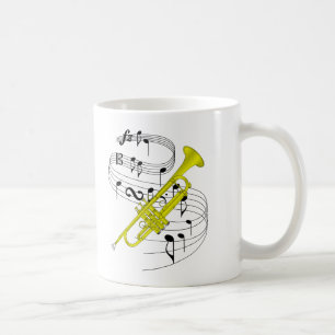 Trompete Kaffeetasse