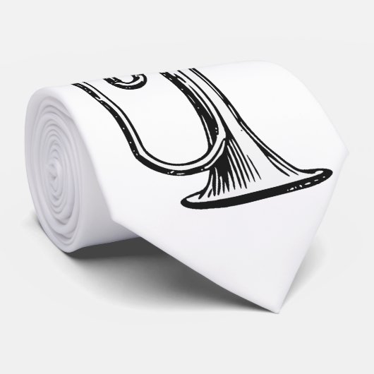 Trompete Krawatte (Gerollt)